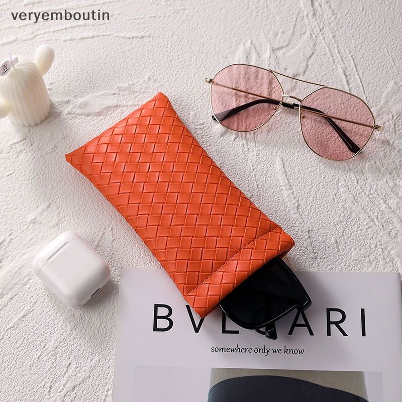 1 Hộp Đựng Mắt Kính Bằng Da PU Chống Nước