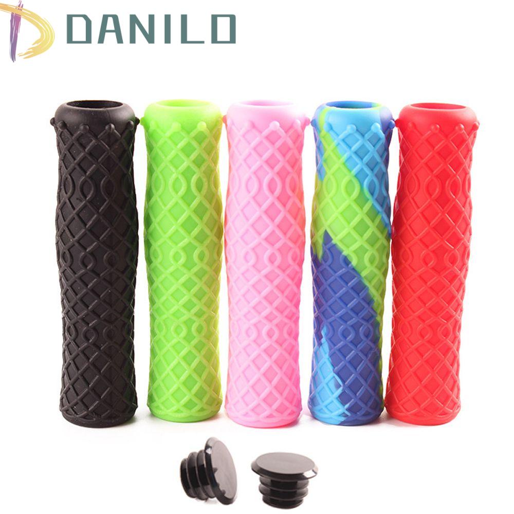 Danilo Tay Nắm Xe Đạp Leo Núi Bằng Silicon Chống Sốc Chống Trượt Chất Lượng Cao