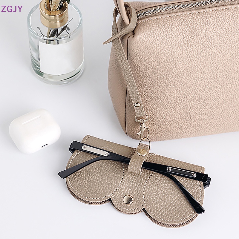 Túi Đựng Mắt Kính Cận Thị Bằng Da PU Phong Cách Retro Mới