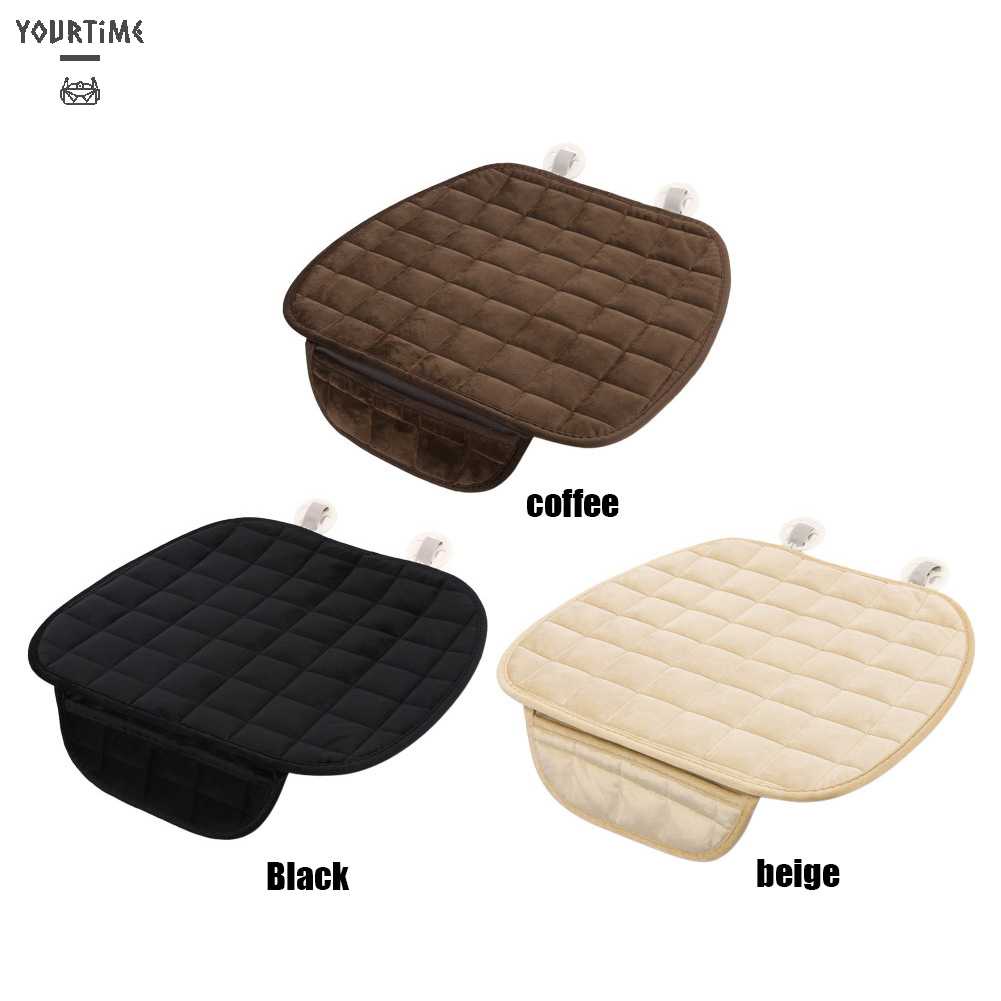 Vỏ Bọc Đệm Ghế Ngồi Xe Hơi Bằng Vải Bông Giữ Ấm Mùa Đông Chống