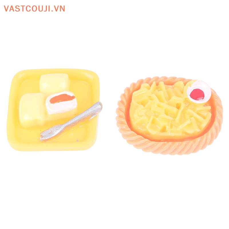 Mô Hình VASTJI Thu Nhỏ Ba Chiều Chất Liệu Thực Phẩm Và Món Tráng Miệng