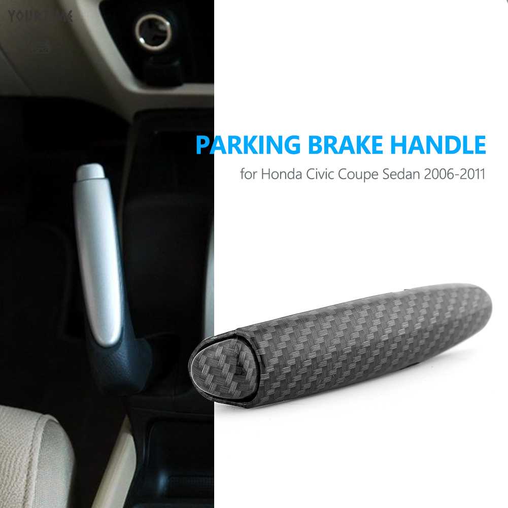 Tay Thắng Bằng Sợi Carbon Cao Cấp Cho Xe Honda Civic 06-11 47115-SNA-A82Z