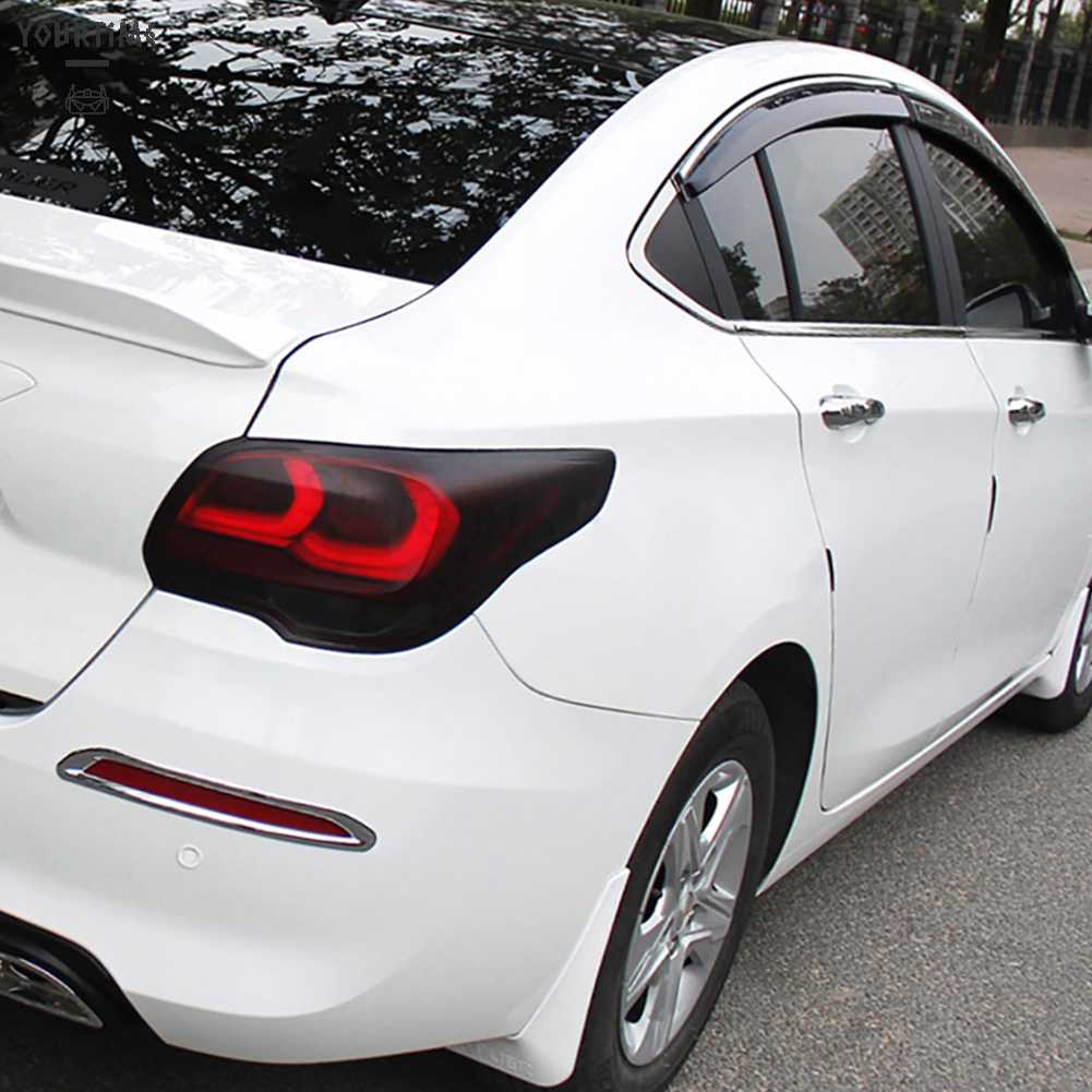 Miếng DáN Vinyl MàU Đen NháM ĐèN Pha Xe Hơi 30x100cm