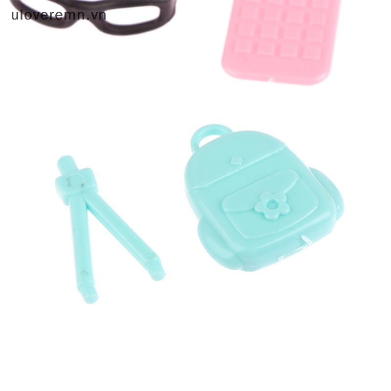 Set 14 Mô Hình Nội Thất Xinh Xắn Cho Nhà Búp Bê Tỉ Lệ 1: 12