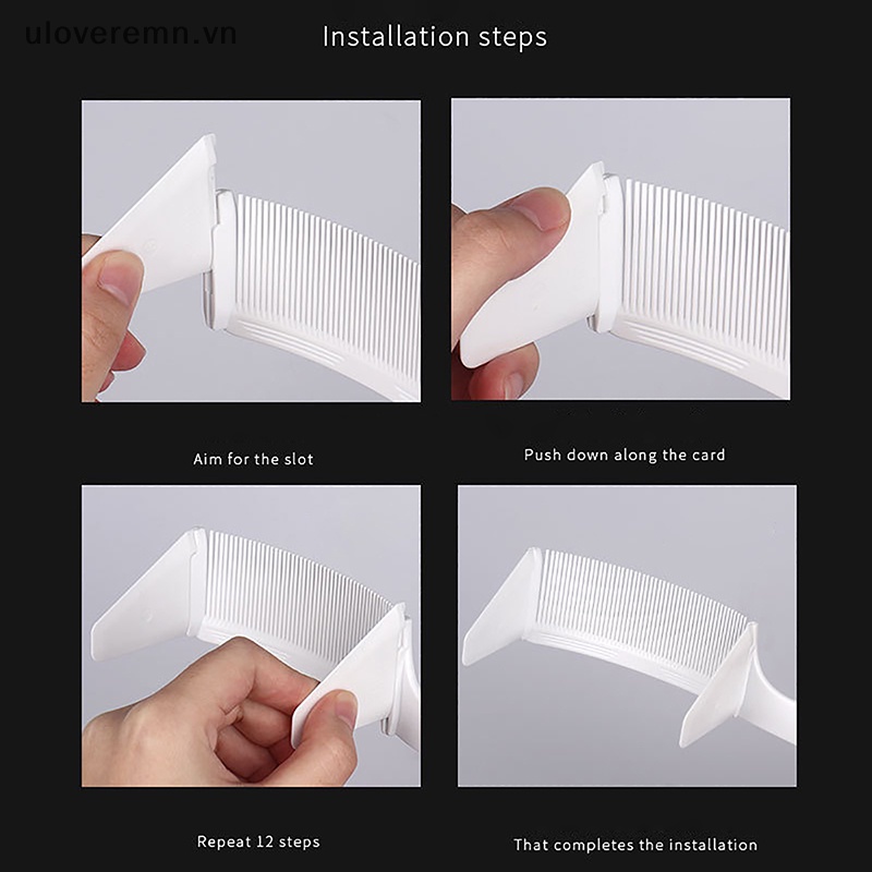 Lược Chải Tóc Uloveremn Định Vị Cong Hình Vòng Cung Có Thể Điều Chỉnh