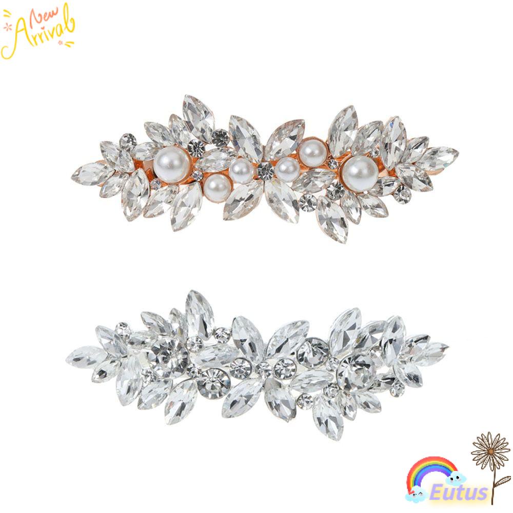 Kẹp Tóc Đuôi Ngựa Đính Hoa Thời Trang