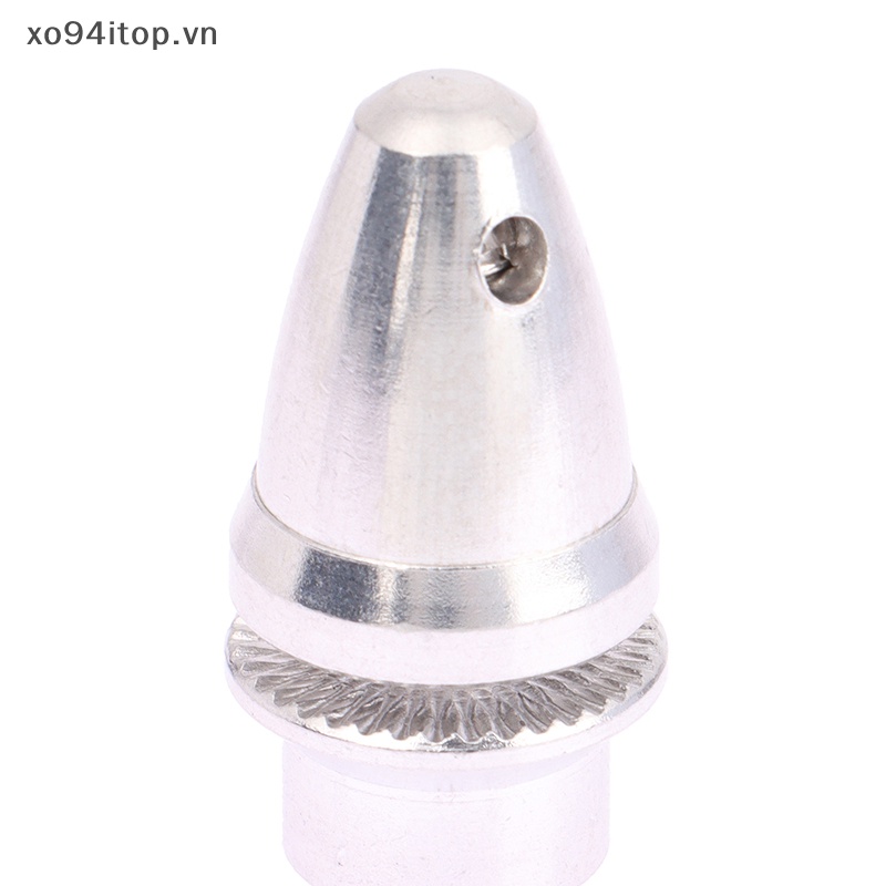 Xoitop Giá Đỡ Chuyển Đổi Cánh Quạt 3 3.17 5 6MM Bằng Nhôm Màu Bạc Sáng Tạo Và Thay Thế Cho Động Cơ Không Chổi Than