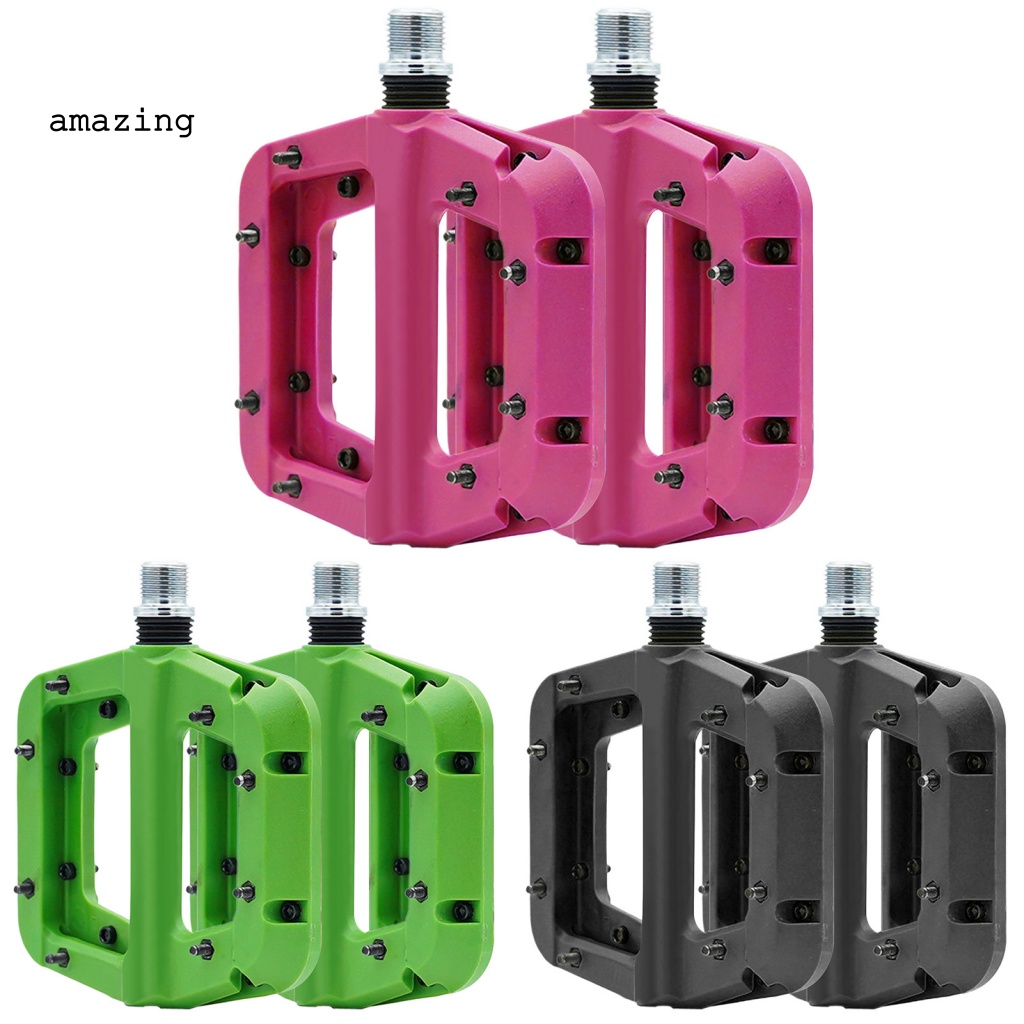 Set 2 Bàn Đạp CNC Siêu Nhẹ Chống Trượt Dành Cho Xe Đạp Leo Núi