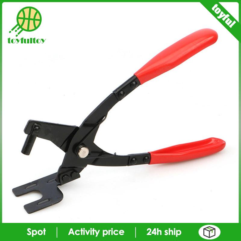 [Toyfulcabin] Kìm Tháo Gỡ Móc Ống Xả Khí Màu Đỏ Tay Cầm Kéo