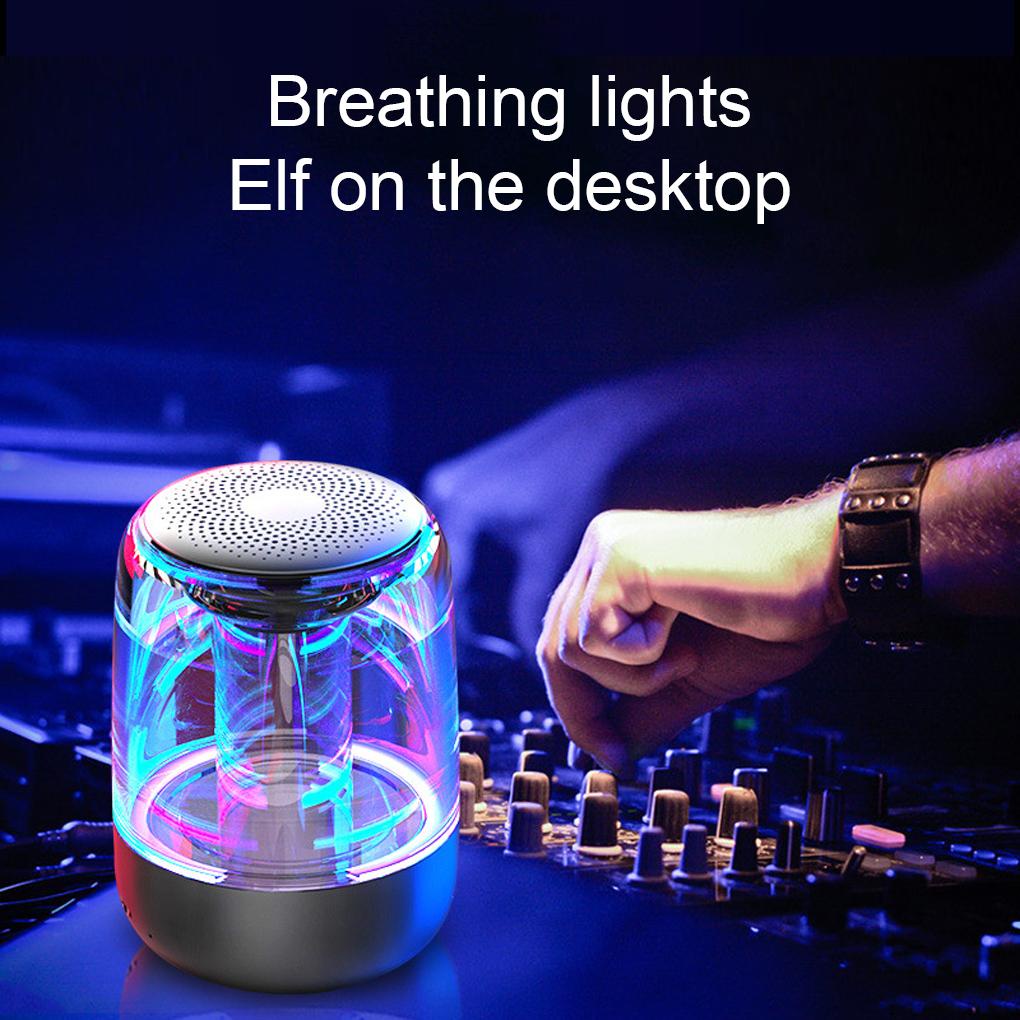 Loa Bluetooth Di Động Có Đèn Và Âm Thanh Chống Va Đập Dùng Ở Nhà / Ngoài Trời