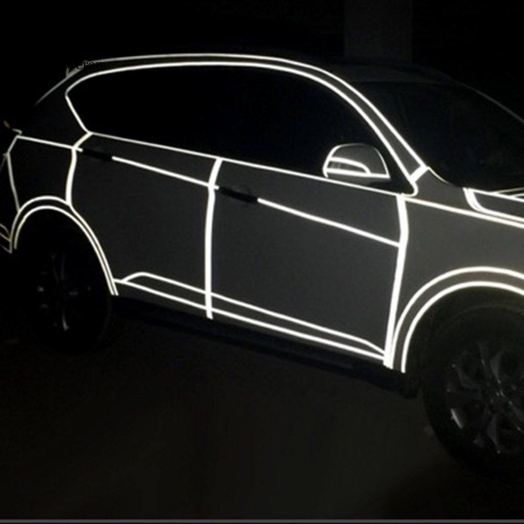 Miếng Dán Phản Quang Trang Trí Xe Đạp / Mô Tô Độc Đáo Tiện Dụng