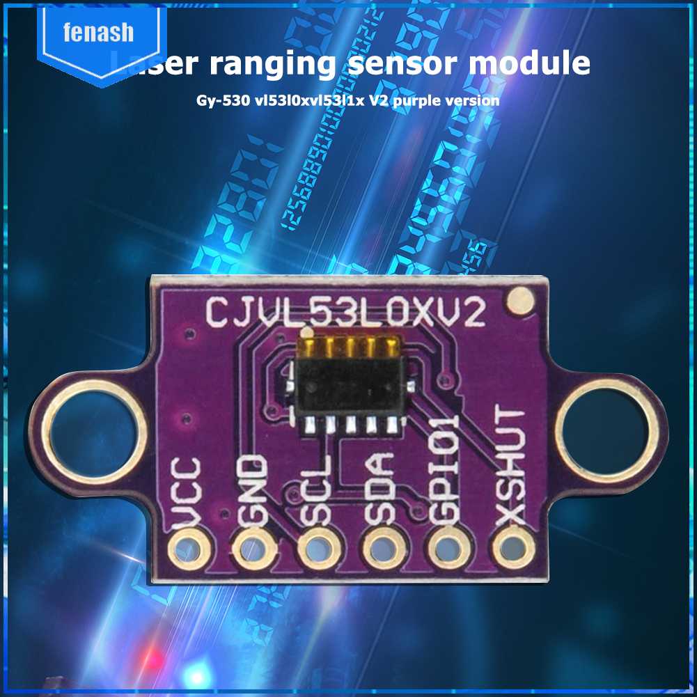 Mô Đun Cảm Biến Khoảng Cách Laser VL53L0X 3-5V GY-530 VL53L0X VL53L1X V2