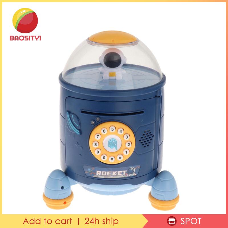 [Baosity1] Hộp Tiết Kiệm Tiền Có Mật Khẩu An Toàn ATM Điện Tử Cho Bé Trai Bé Gái