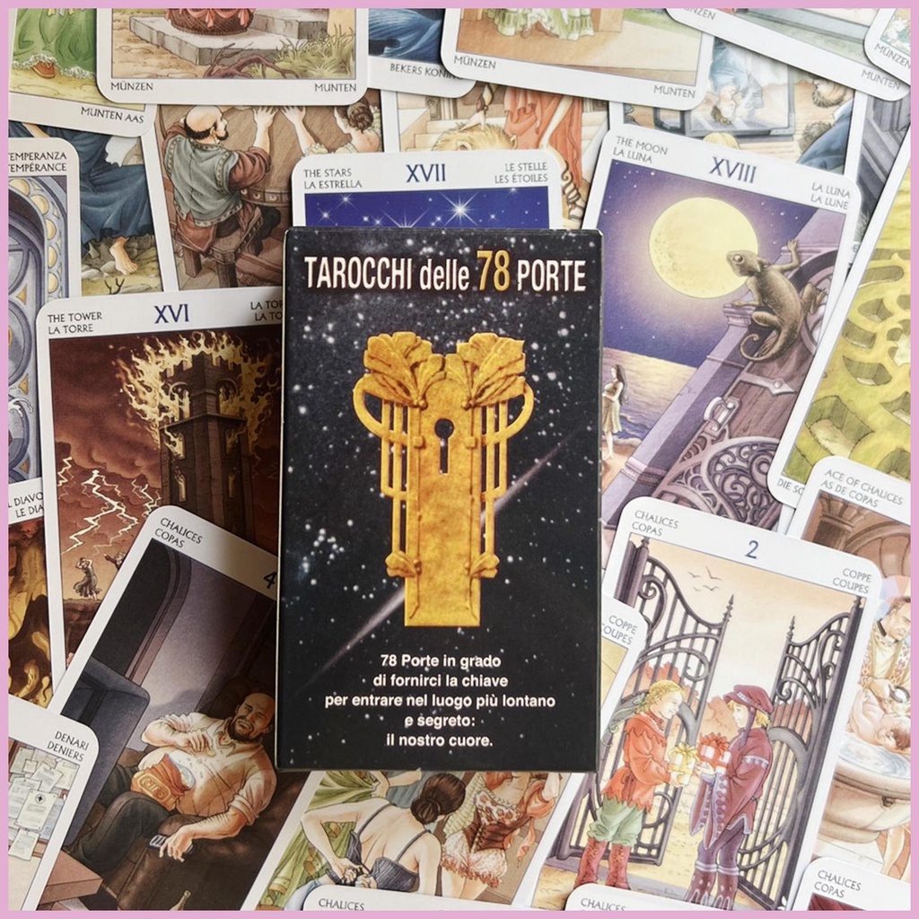 Bộ Thẻ Bài Tarot 32 Lá Oracle Tiếng Anh Đầy Đủ