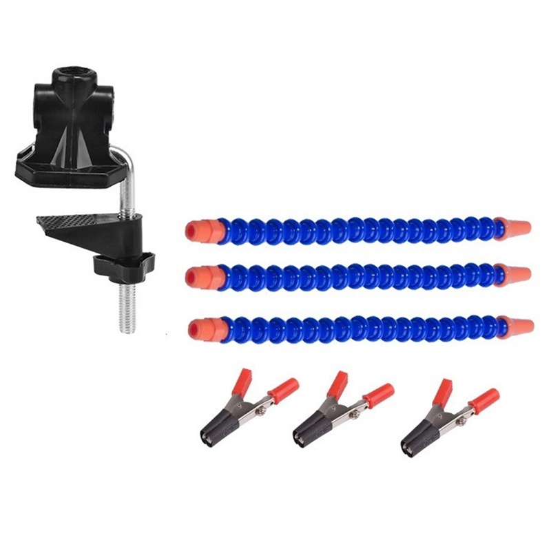 Trạm Kẹp Mỏ Hàn Linh Hoạt Kèm 3 Giá Đỡ Sắt PCB Sửa Chữa Cầm Tay Vise (3 Móng)