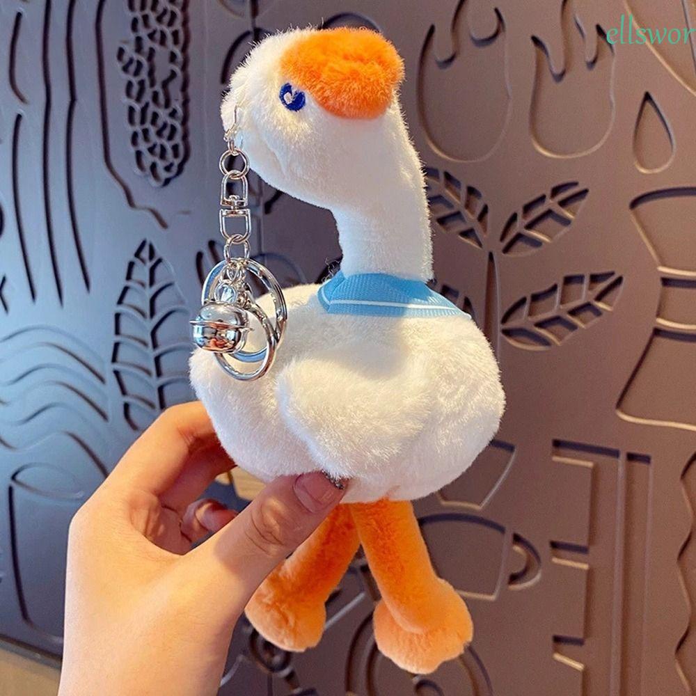 Móc Khóa Hình Ngỗng Nhồi Bông Dễ Thương