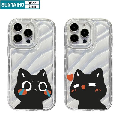 Suntaiho Ốp lưng ốp iphone Ốp Điện Thoại Trong Suốt Hình Suntaiho Cho IPhone 14 13 Pro Max 12 11Promax X Xs Xr 7 8 Plus 7 + 8 + Xsmax 14Promax 13Promax 12Promax
