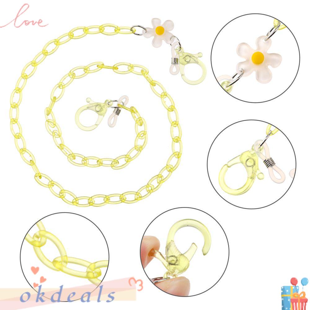 Dây Đeo Mắt Kính Bằng Acrylic Dễ Thương