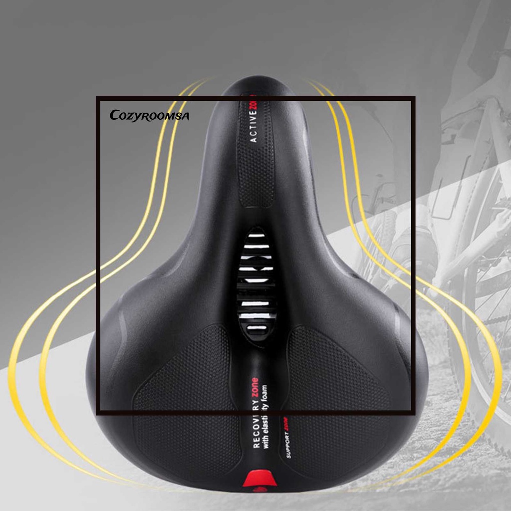 Yên Xe Đạp Leo Núi Bằng Da PU Thiết Kế Đục Lỗ Thông Dụng