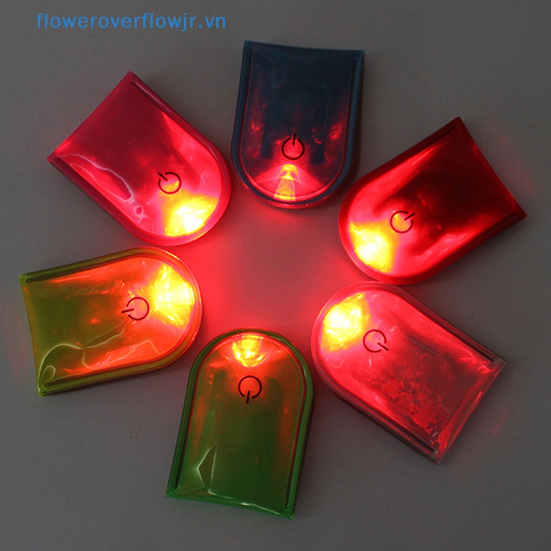 1 Đèn LED Phản Quang An Toàn Dạng Kẹp Từ Tính Cho Hoạt Động Thể Thao Ngoài Trời