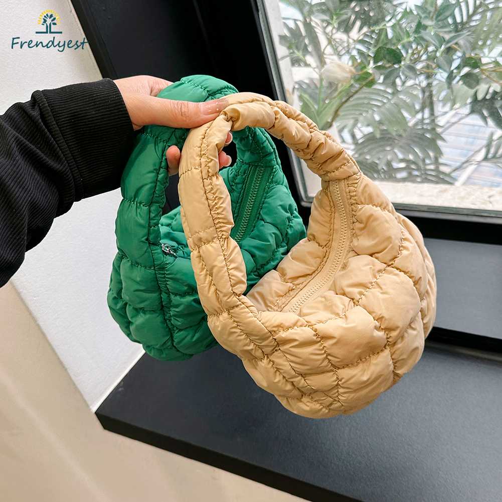 Túi Xách Tote Hình Đám Mây Xếp Ly Siêu Nhẹ Thời Trang Cho Nữ