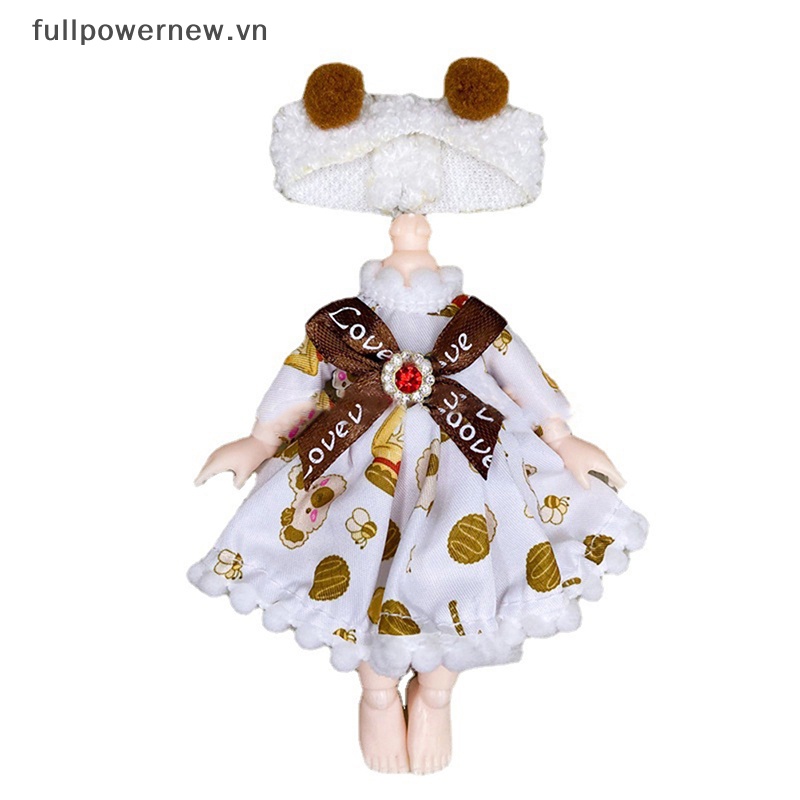 Bộ Đồng Phục Thời Trang Dành Cho Búp Bê 16-17cm Ob11 1 / 8 Bjd