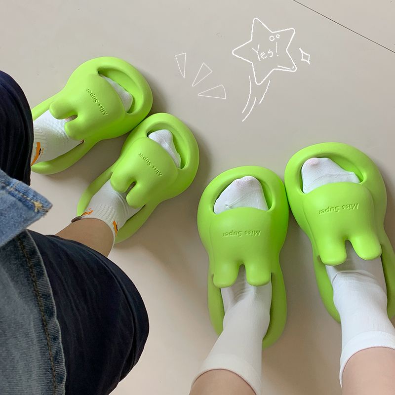 Dép Nhựa EVA Mềm Đế Mềm Chống Trượt Chống Thấm Nước Thời Trang Mùa Hè Cho Nam Và Nữ