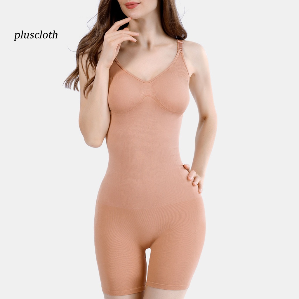 < Pluscloth > Bộ Đồ Lót Định Hình Cơ Thể Độ Co Giãn Cao Thoáng Khí Nâng Mông Phục Hồi Da Sau Sinh Mặc Hàng Ngày Cho Nữ