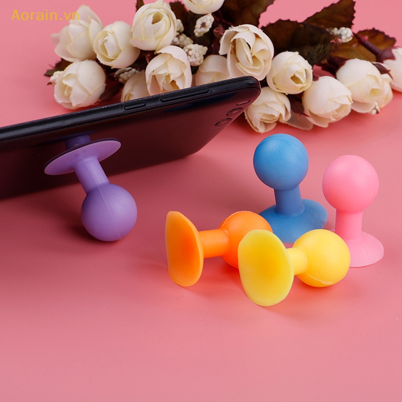 Giá Đỡ Điện Thoại / Máy Tính Bảng Bằng Silicon Hình Bạch Tuộc Siêu Bền Tiện Dụng .