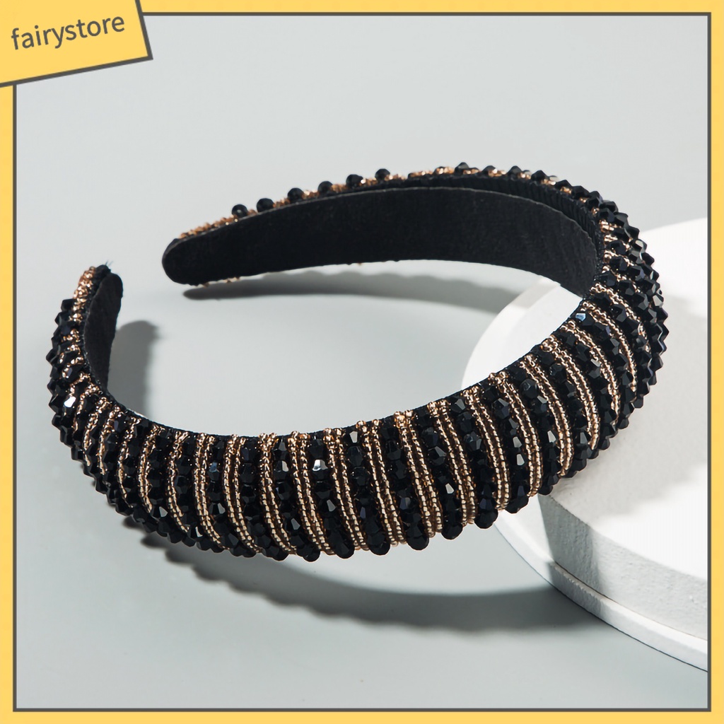 Cài Tóc Đính Pha Lê Giả Trọng Lượng Nhẹ Phong Cách Hàn Quốc Dành Cho Nữ