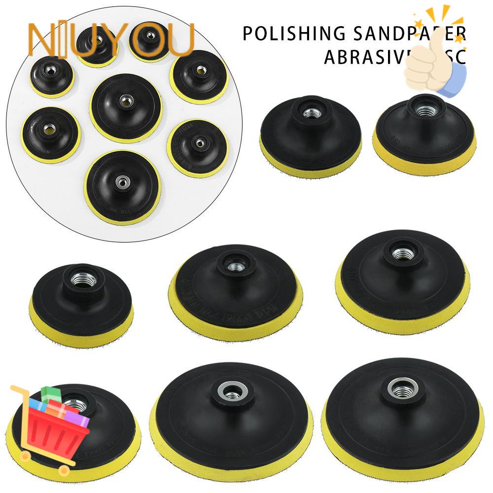 Đĩa Chà Nhám 3 / 4 / 5 "Tự Dính Chuyên Dụng Cho Máy Mài Điện