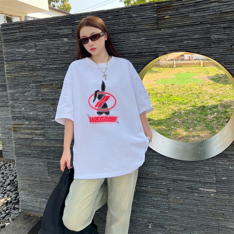 W-e1 &amp; 1DO-NE88- Áo Thun Tay Ngắn Thời Trang Chất Lượng Cao Dáng Rộng Vừa Vặn!Lugi97