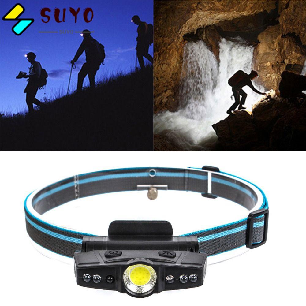 Đèn LED Đội Đầu SUYO Đa Chức Năng Sạc Được Loại C