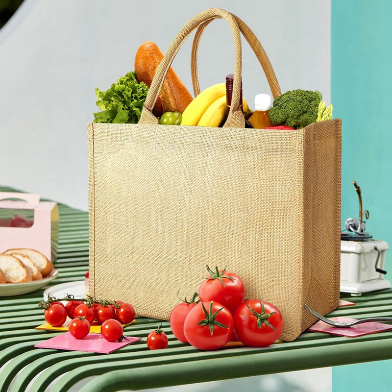 Túi Tote Vải Bố Có Tay Cầm Trang Trí Nội Thất