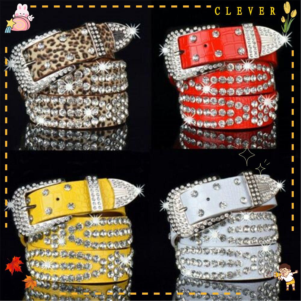 Thắt Lưng Da PU Đính Đinh Tán Cá Tính Thời Trang Cho Nữ