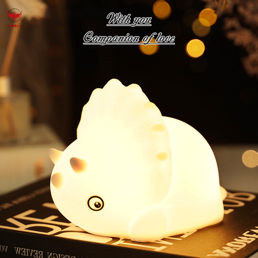 Đèn Ngủ LED Silicone Hình Dáng Dễ Thương Độc Đáo Cho Bé