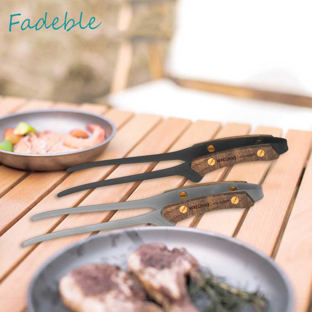 Kẹp Gắp Đồ Nướng BBQ Cổ Điển Chống Bỏng Cho Hoạt Động Cắm Trại Ngoài Trời