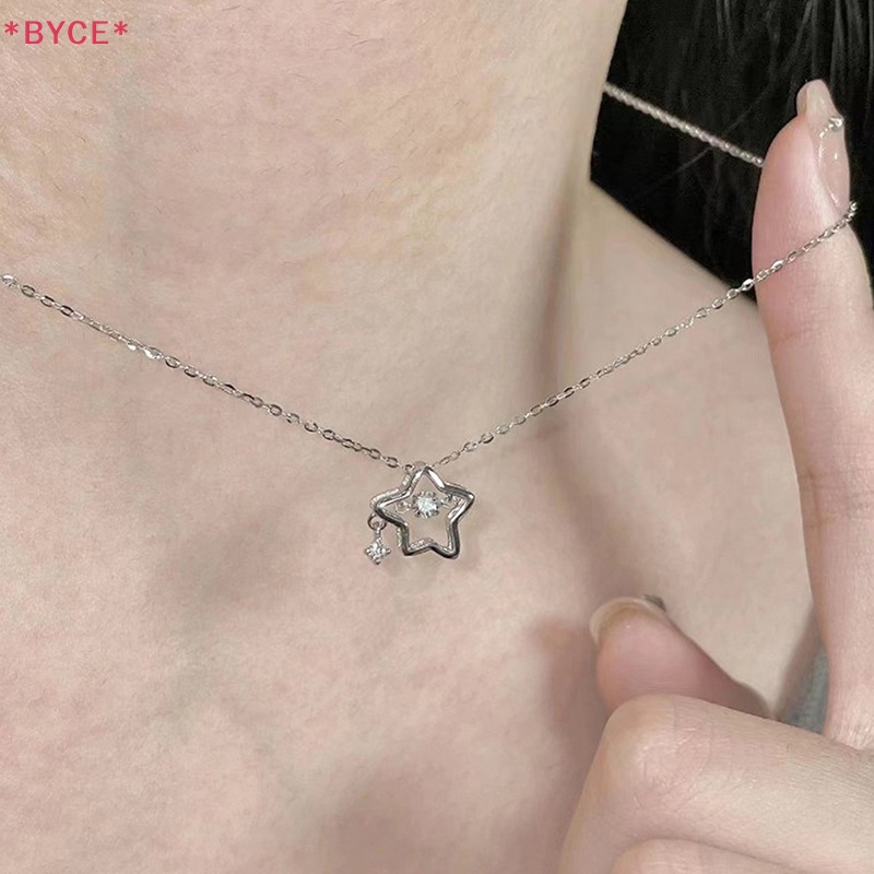 Vòng cổ Mặt Hình Ngôi Sao Đính Đá Lấp Lánh Thời Trang Cho Nữ Y2k Mới