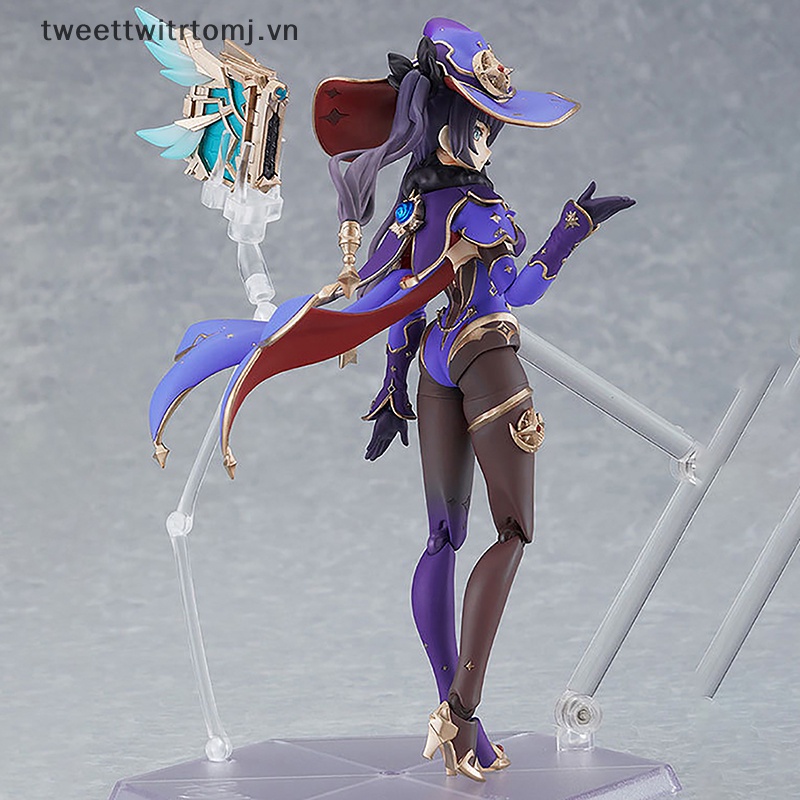 Tomj 1Pc Figma 15cm #Mô Hình Nhân Vật Anime Mona Impact 548 Chất Lượng Cao