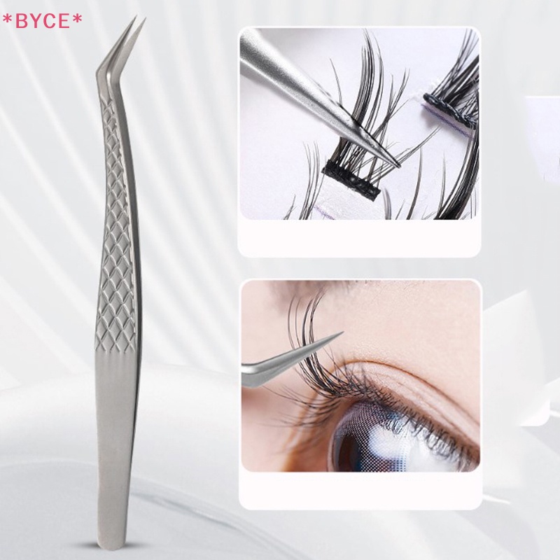 Nhíp Gắp Lông Mi Giả Bằng Thép Không Gỉ Tiện Dụng Mới