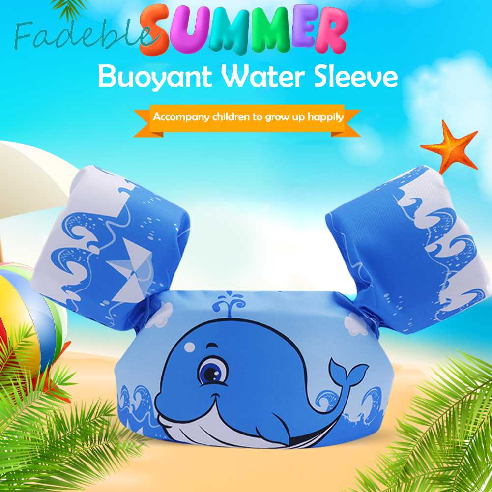 Phao Bơi Dạng Vest Không Tay Có Thể Điều Chỉnh Dành Cho Trẻ Em