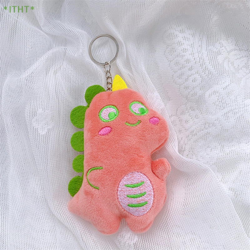 1 Móc Khóa Hình Khủng Long Đang Cười Nhồi Bông Đáng Yêu Mới