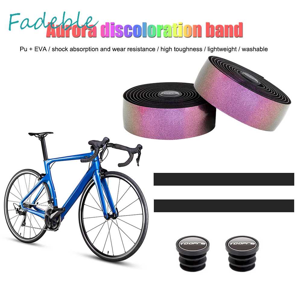 1 Cặp Băng Quấn Tay Lái Xe Đạp Màu Gradient