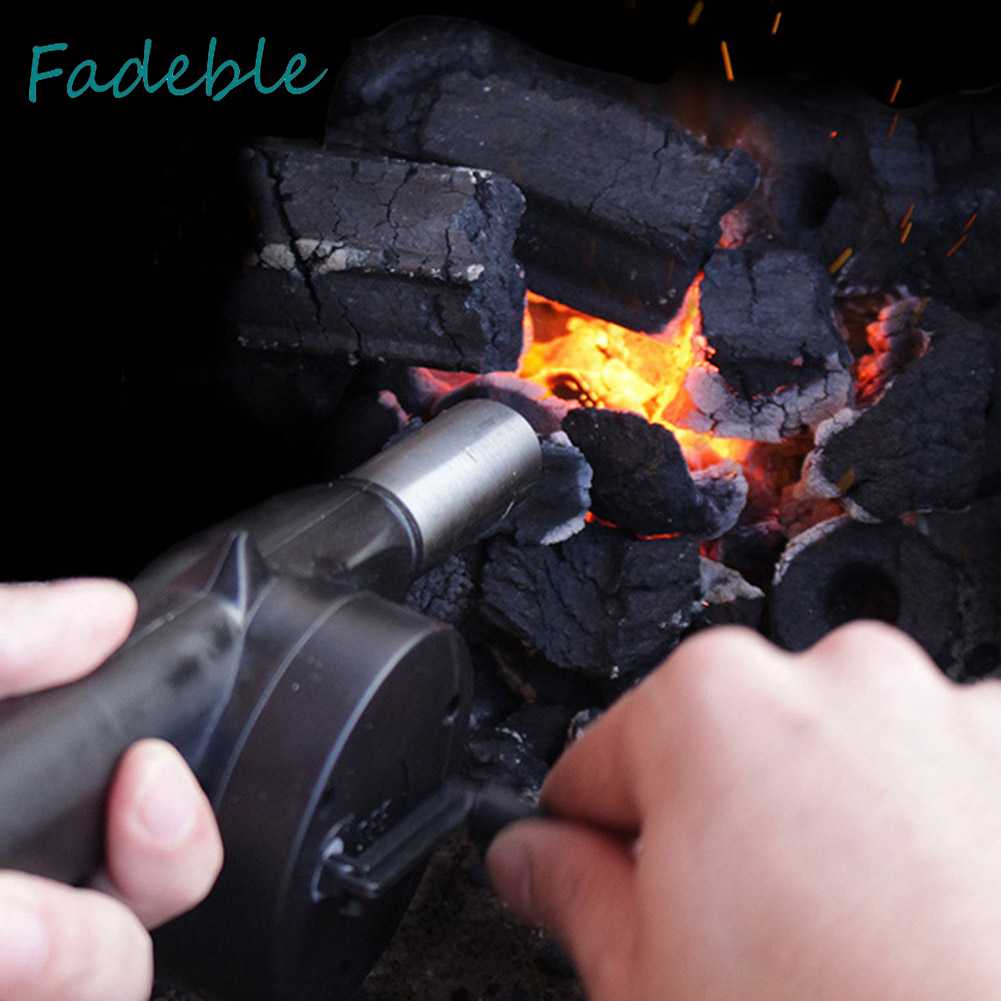 Quạt Thổi Lửa Nướng BBQ Tiện Lợi Cho Dã Ngoại