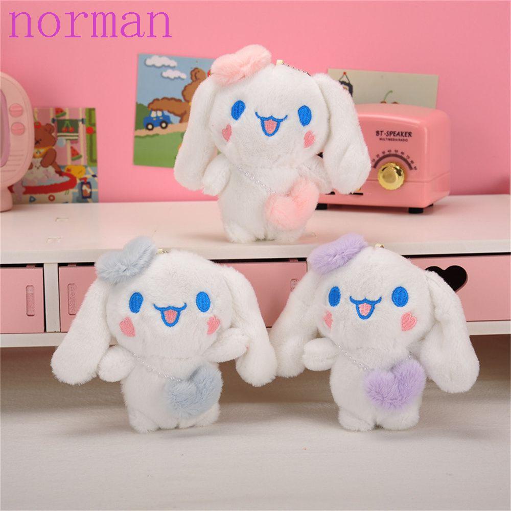 Móc Khóa Hình Thỏ Nhồi Bông Dễ Thương