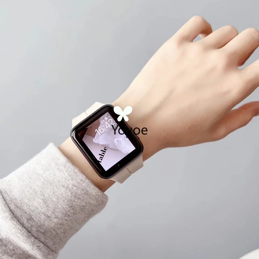 Dây Đeo Silicone Khóa Nam Châm Cho iwatch Series 7 8 SE 6 5 4 3 2 1 44mm 40mm 45mm 41mm 42mm Correa 49mm Ultra 38mm