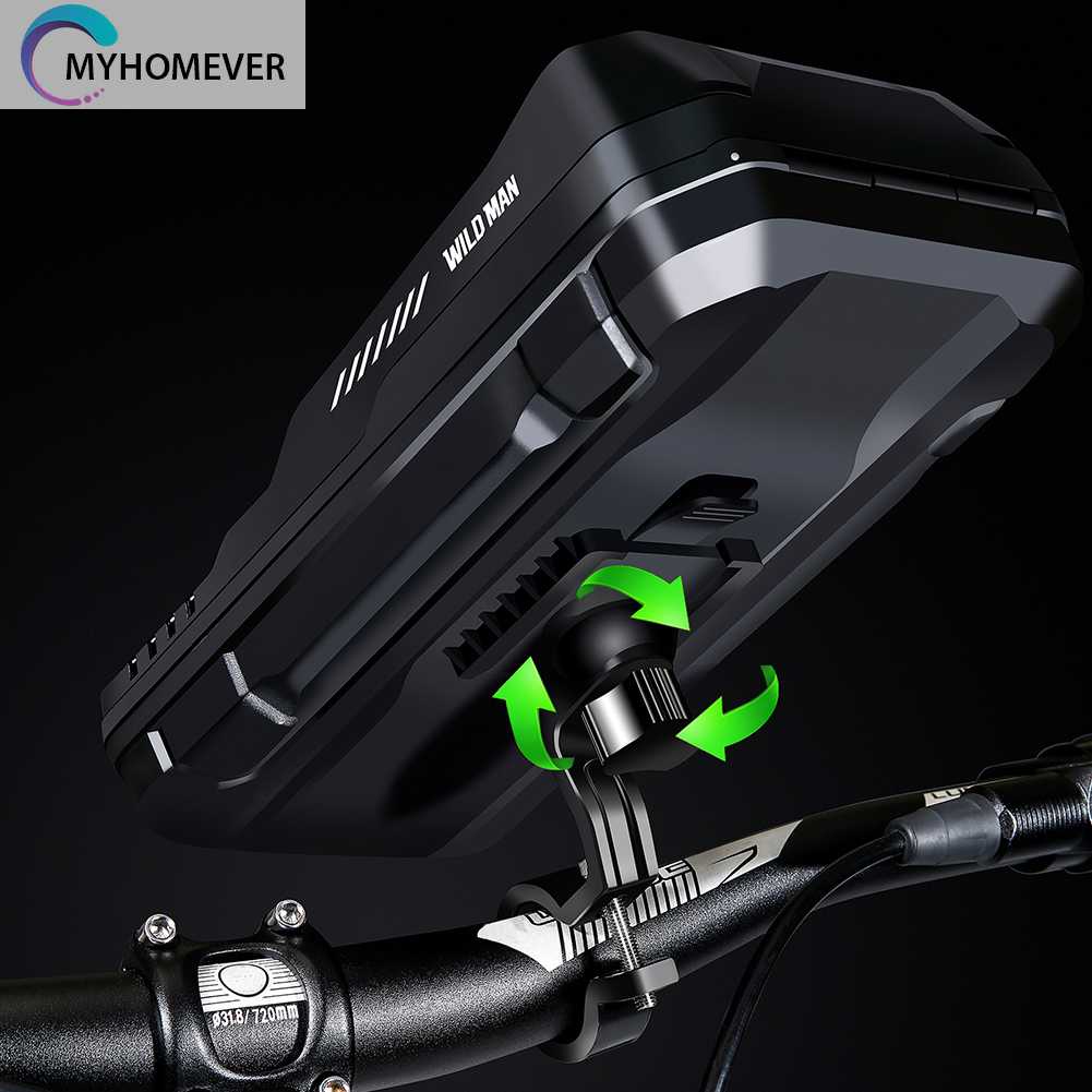 Túi Đựng Điện Thoại Gắn Tay Lái Xe Đạp Chống Thấm Nước Tiện Lợi