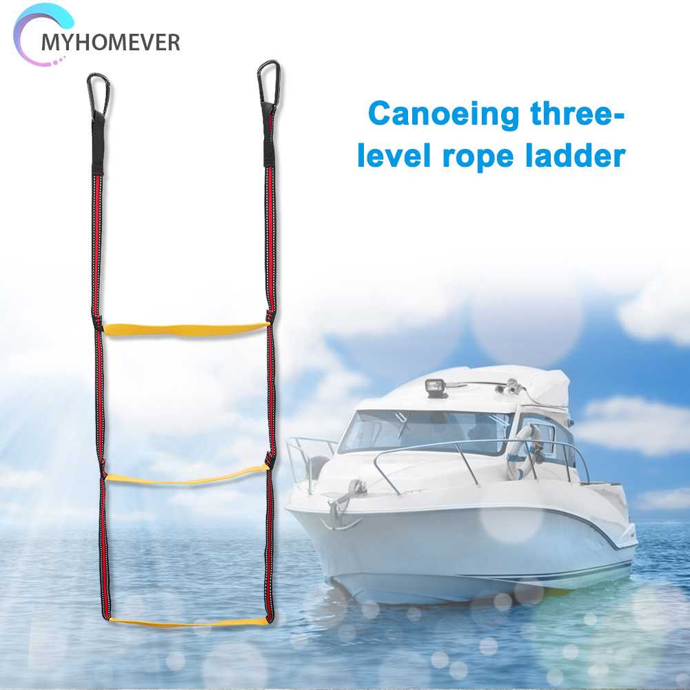 Thang Dây 3 Bậc Tiện Lợi Cho Thuyền Kayak Bơm Hơi