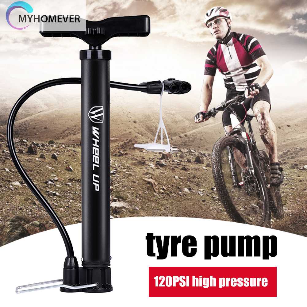 Máy Bơm Lốp Xe Đạp 120psi Cho Van Presta Mỹ / Presta