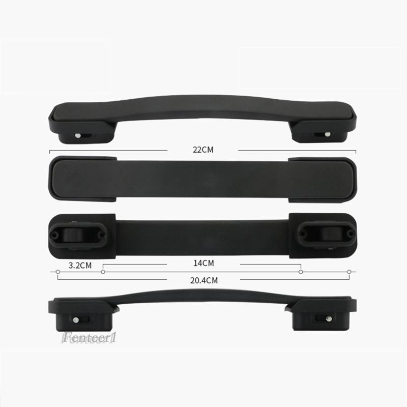 [Fenteer1] Tay Cầm Vali Hành Lý Bằng Nhựa Resin Linh Hoạt Nhỏ Gọn